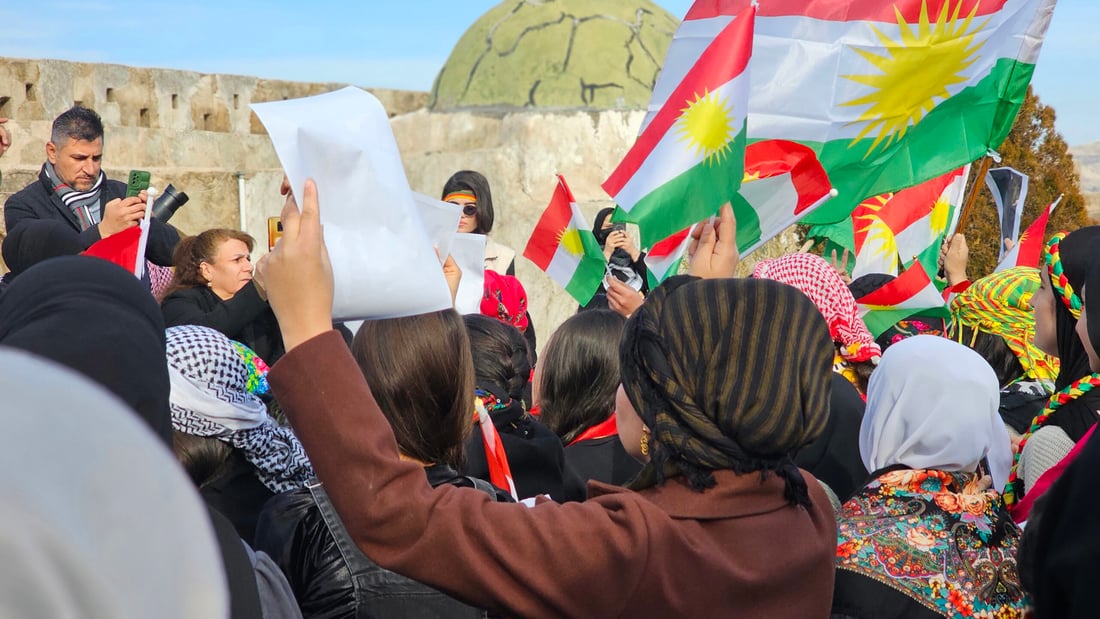 کچان و ژنانی رۆژئاوا و کۆیە چالاکیيەکی هاوبەشیان رێکخست