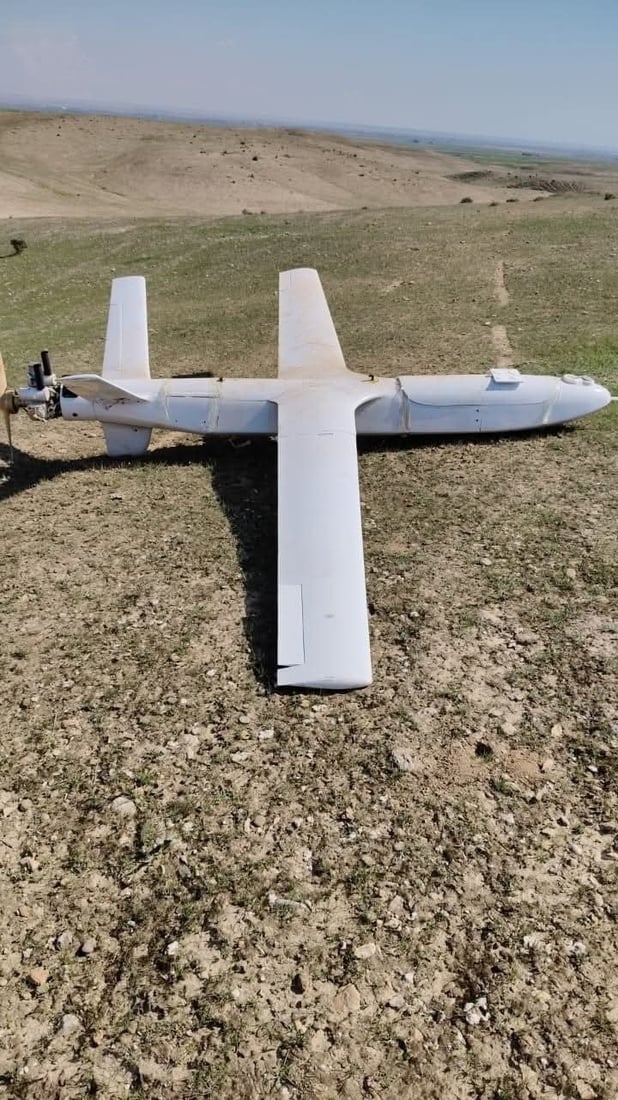 درۆنێک کەوتەخوارەوە و نەتەقییەوە