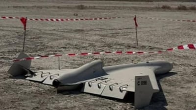 لم تنفجر.. سقوط مسيرة داخل حقل مجنون النفطي في البصرة