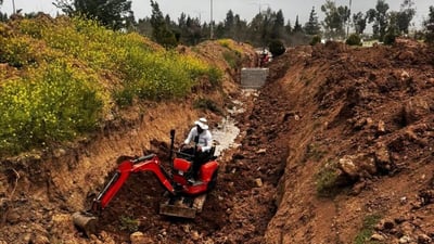 لەئێستاوە چەمچەماڵ بە دروستکردنی باراناو خۆی بۆ وەرزی زستان ئامادەدەکات