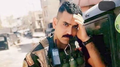 فارق الحياة وهو يحاول إنقاذ زميله.. جهاز مكافحة الإرهاب يستذكر المقاتل محمد كاظم