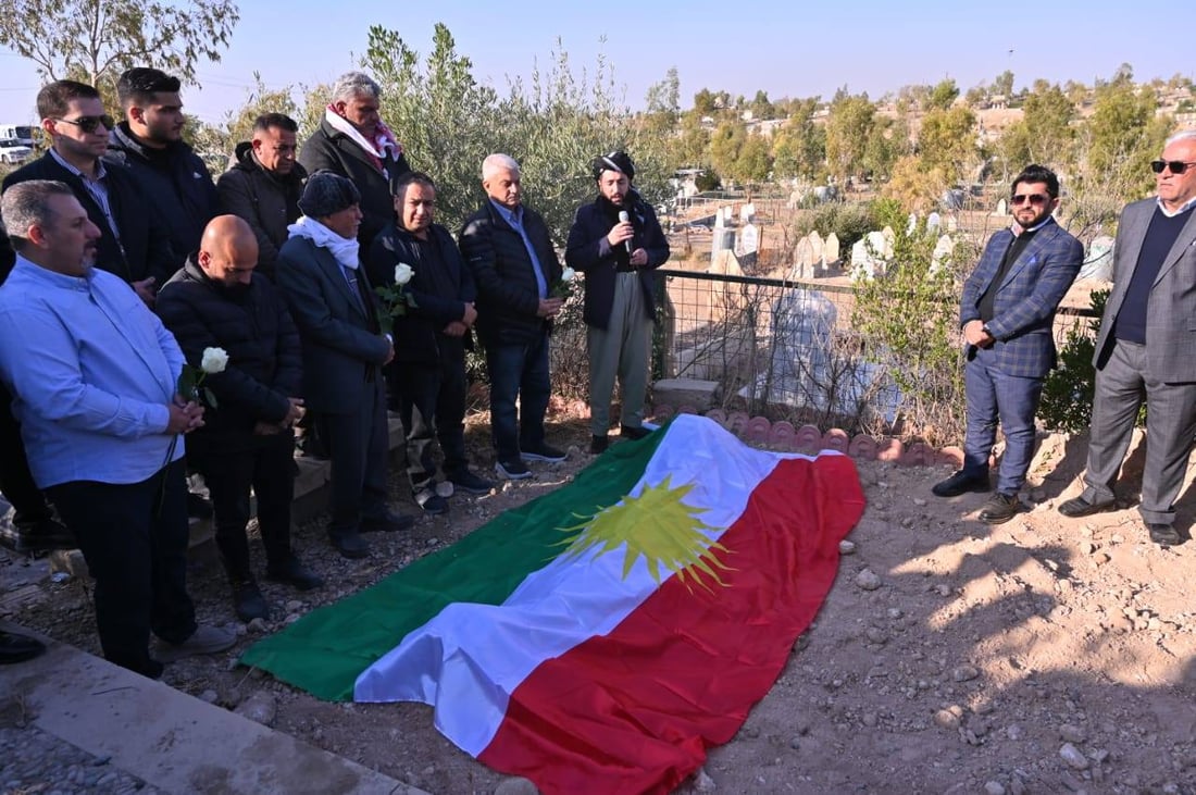 تەرمى هونەرمەند خەلیل وەندی بەخاكسپێردرا