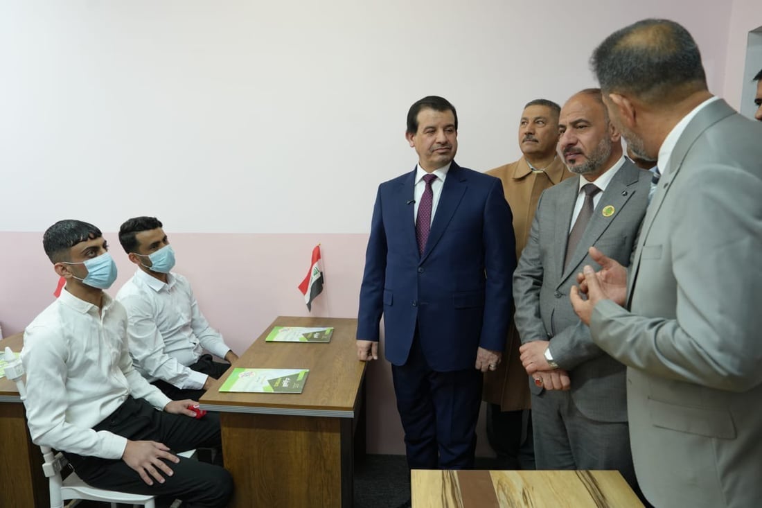 صور: افتتاح مدرسة داخل سجن الناصرية المركزي