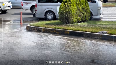 بەهۆی تەقینی بۆرییەوە شەقامێکی دهۆک ئاوی تیادا کۆبووەتەوە