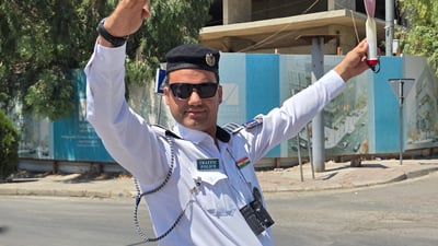 رۆبۆتەکەی هاتوچۆی سلێمانی شانازی بە نازناوەکەیەوە دەکات