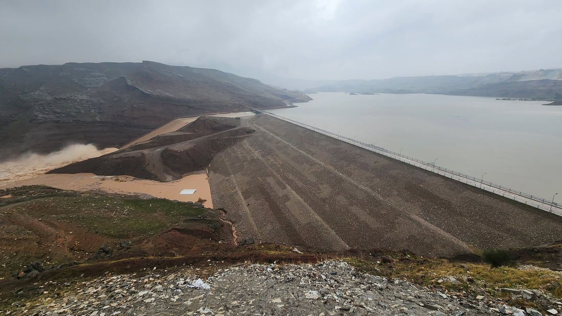 بەنداوەکانی دوکان و دەربەیدیخان 100 ملیۆن مەترسێجا ئاویان کۆگا کردووە