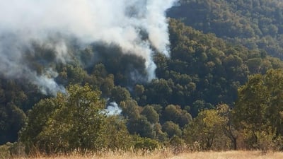 ئاگر لە گوندی کەژانی پێنجوێن کەوتۆتەوە