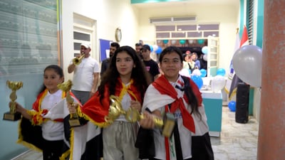 فيديو: عباقرة الحساب في سامراء بعمر الثامنة وفازوا على الأتراك بحركات غريبة