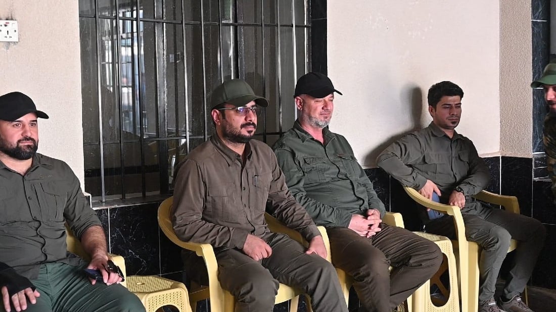 صور: الحشد والمخابرات يعيدان مختطفاً من تلعفر كان محتجزاً في سوريا