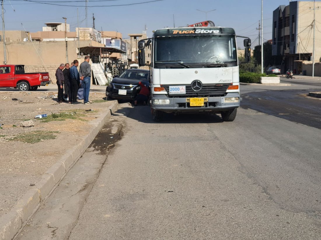 الحمدانية غاضبة: لا نمتلك سوى 3 رجال مرور.. ونسجل 4 حوادث اسبوعيا (صور)