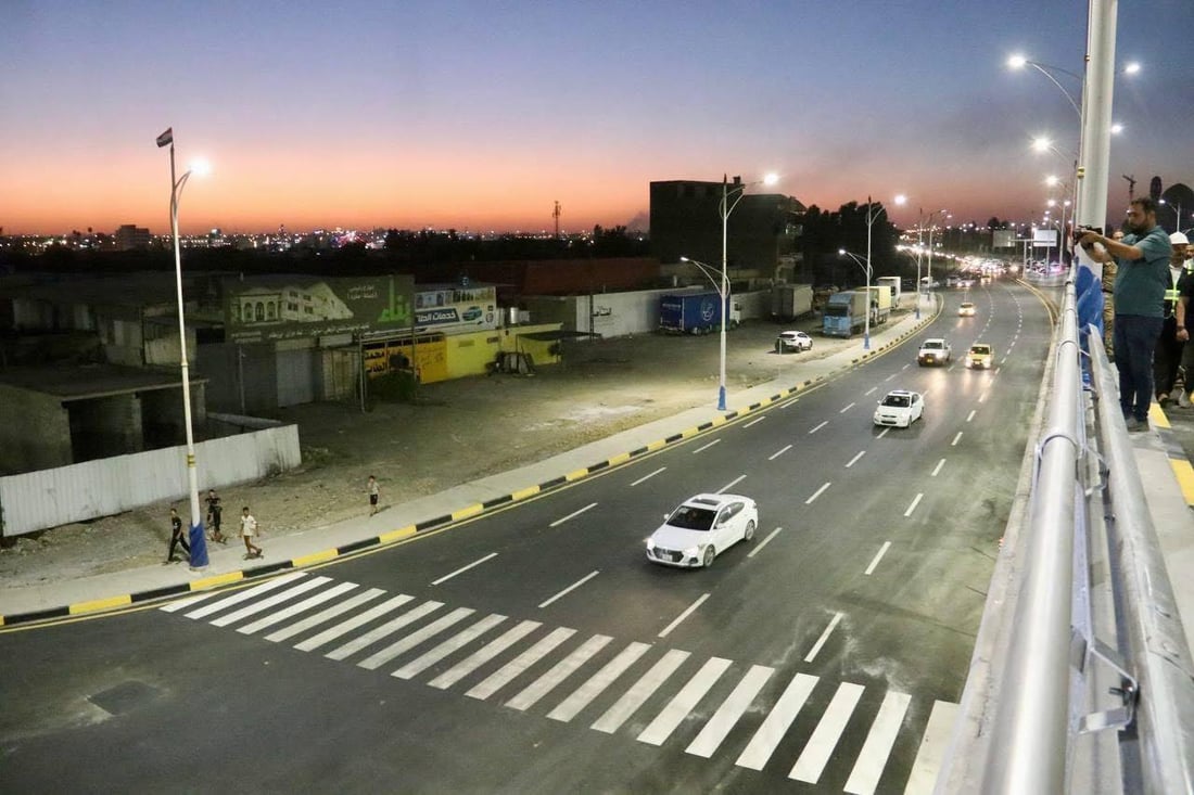 صور.. الموصل تحتفل بافتتاح مجسر سنحاريب.. سيخفف الزحام المروري في المدينة
