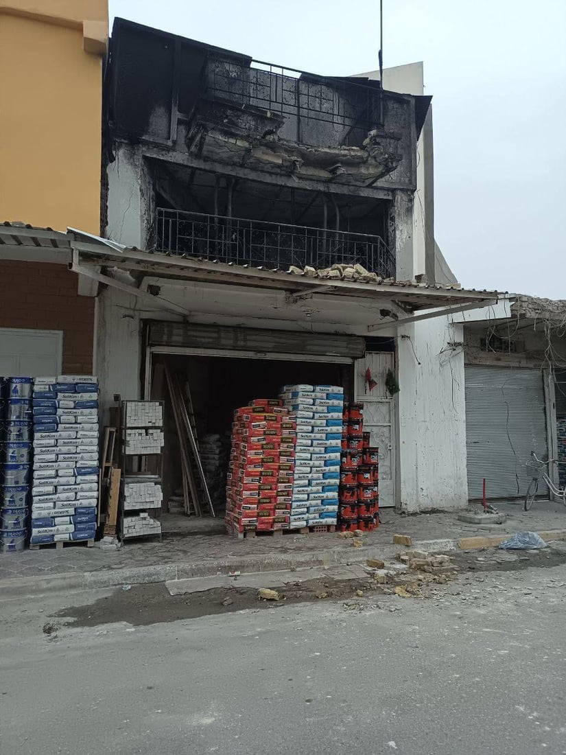 بعقوبة: حريق يلتهم شقة سكنية قرب “فلكة العنافصة” (صور)