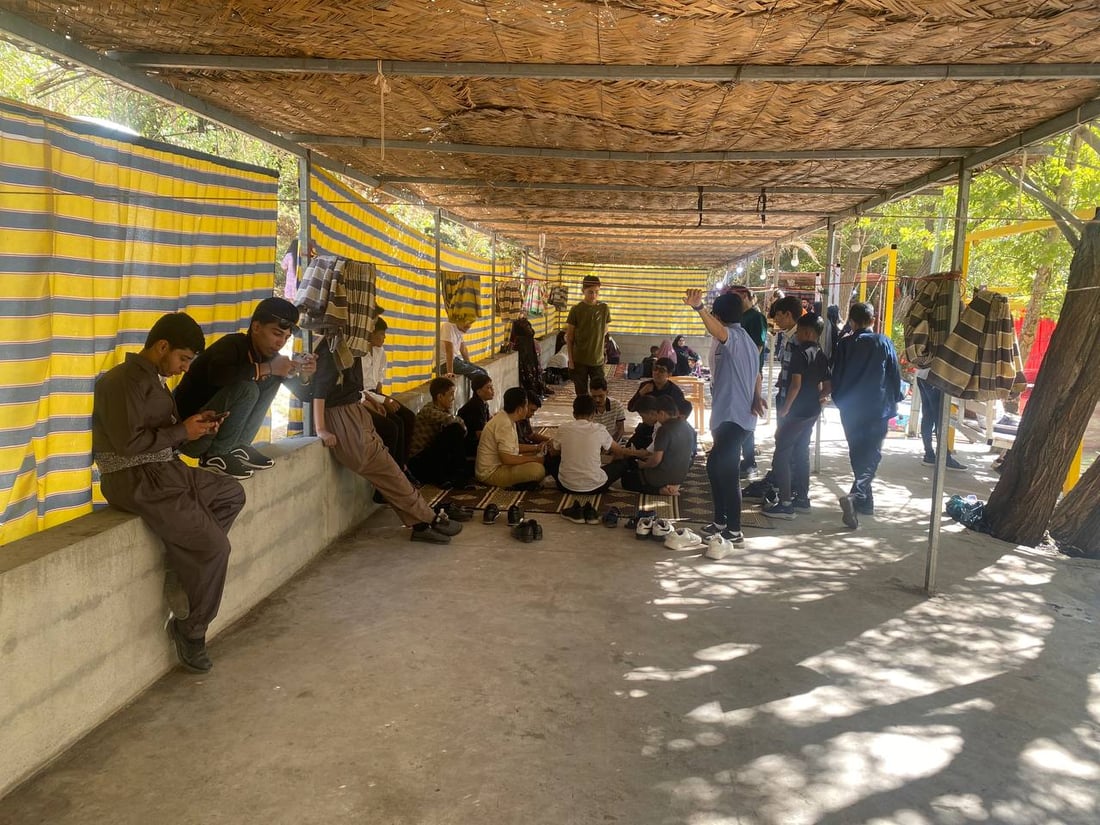 گەشتێک بۆ نەخۆشانی تالاسیمیا رێکخرا و سەیرانێکی خۆشیان کرد