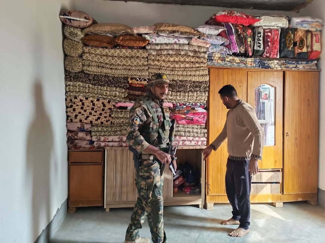 الحشد يداهم منازل قرية العبادة في كركوك بحثاً عن أسلحة (صور)