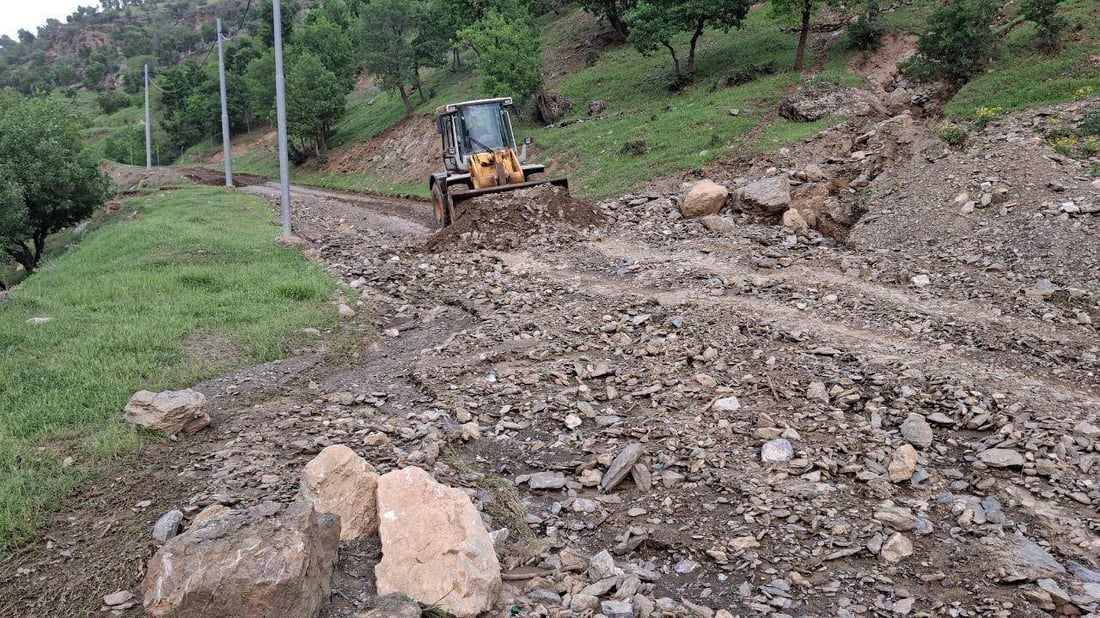 باران و لافاو زیانی بە چەند رێگایەکی سۆران گەیاند