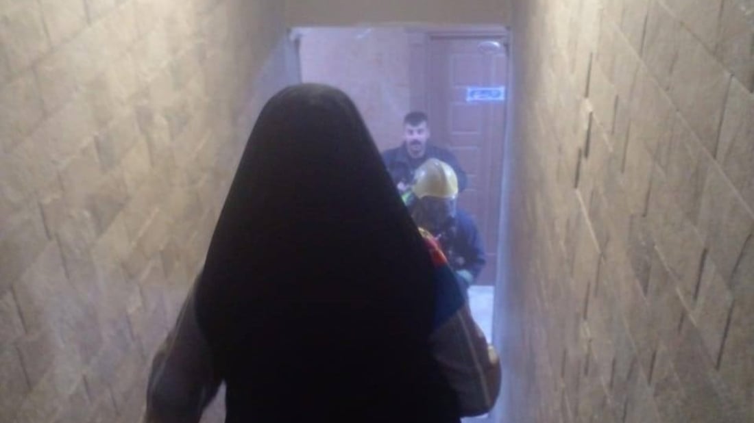 كربلاء قبل قليل: فرق الدفاع المدني تخمد حريقاً في فندق “درة المخيم” (صور)
