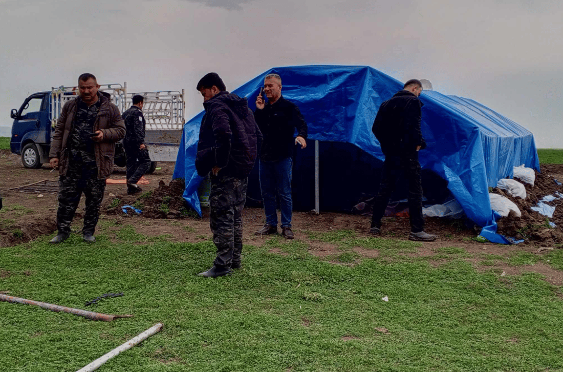 پۆلیسی دارستان خێمەیان لەسەر دەریاچەی دەربەندیخان هەڵدا 