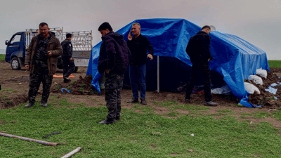 پۆلیسی دارستان خێمەیان لەسەر دەریاچەی دەربەندیخان هەڵدا 