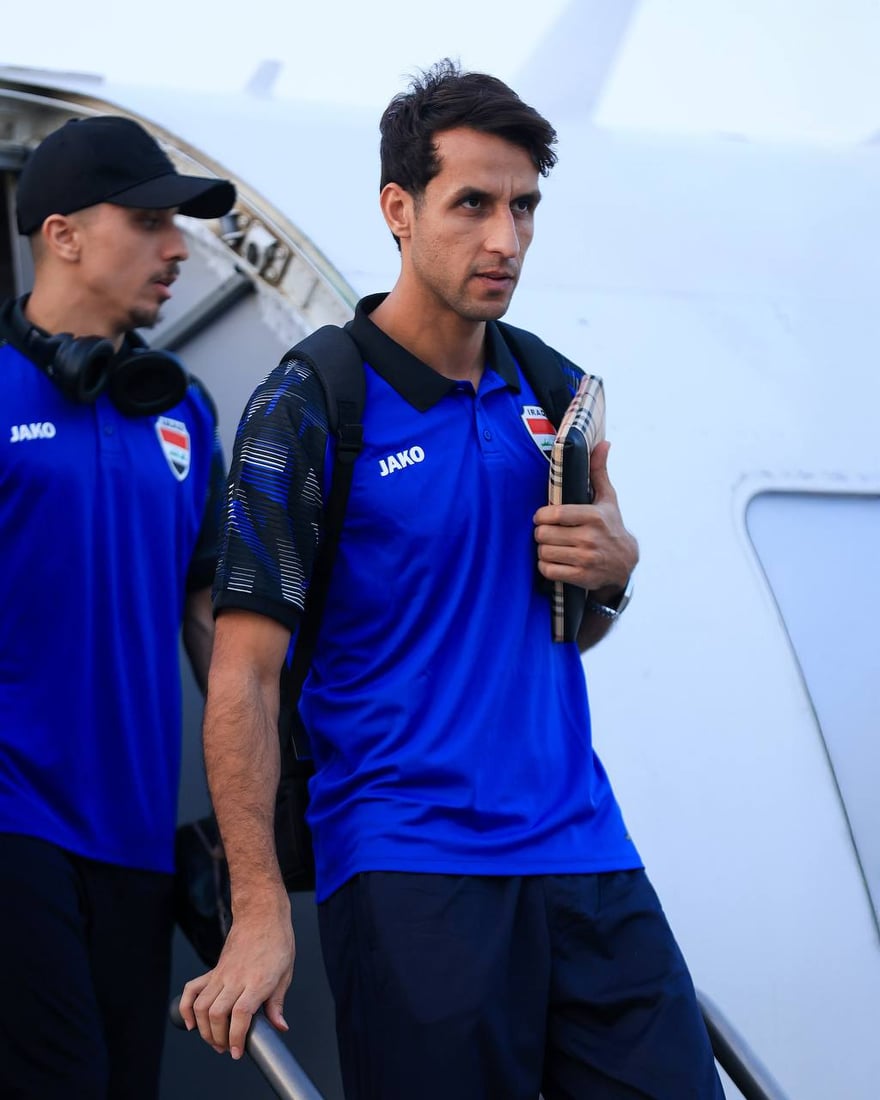 فيديو وصور: أسود الرافدين يصلون إلى جدة للمشاركة في كأس الخليج