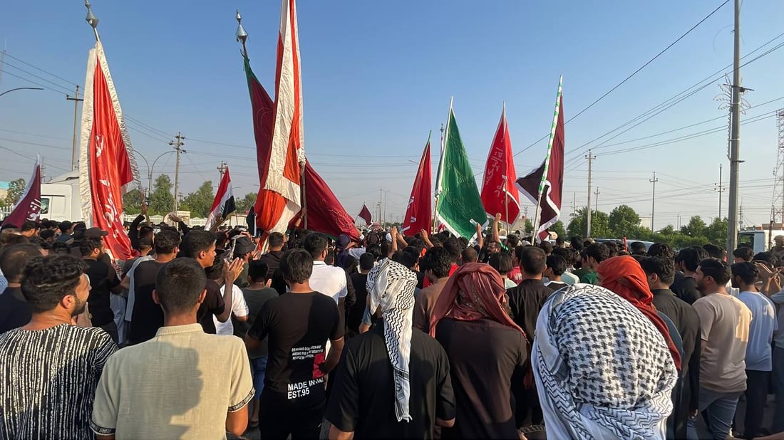 فيديو: احتجاجات “مناطق النفط” بالبصرة تتوسع إلى الدير.. تظاهرة حاشدة “وتهديد”