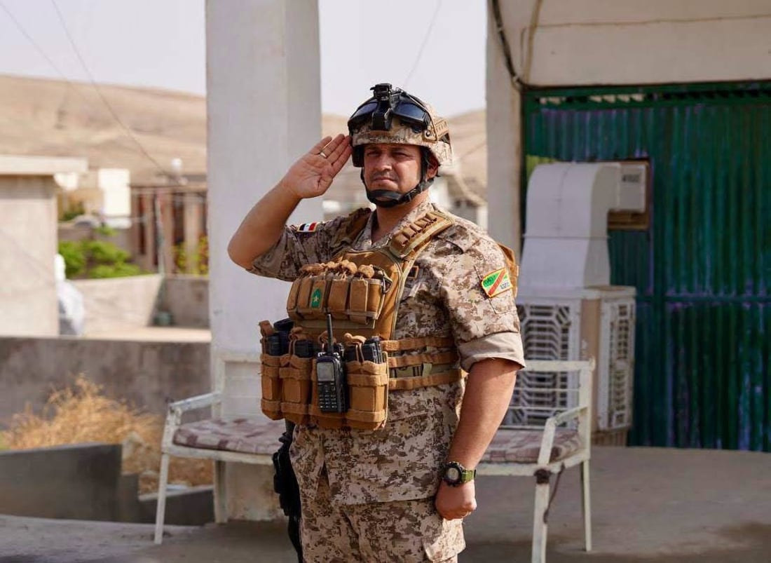جبل سنجار بيد الجيش العراقي.. صور من مراسم دمج “اليبشة” بالأجهزة الأمنية