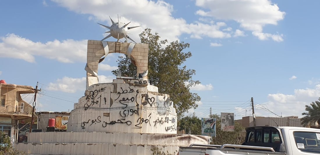 الرميثة: حصان “ثورة العشرين” لم يقاوم أمطار المثنى.. والبلدية تنقله للصيانة (صور)