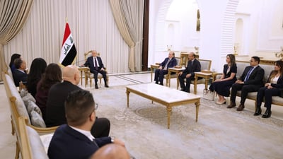 Iraqi president urges Arab media to ‘strengthen bonds of fraternity’ ahead of Baghdad summit