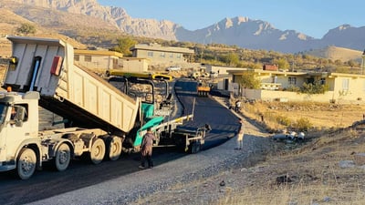 ژمارەیەک گوندى بەرى مەرگە قیرتاویان پێگەیشت