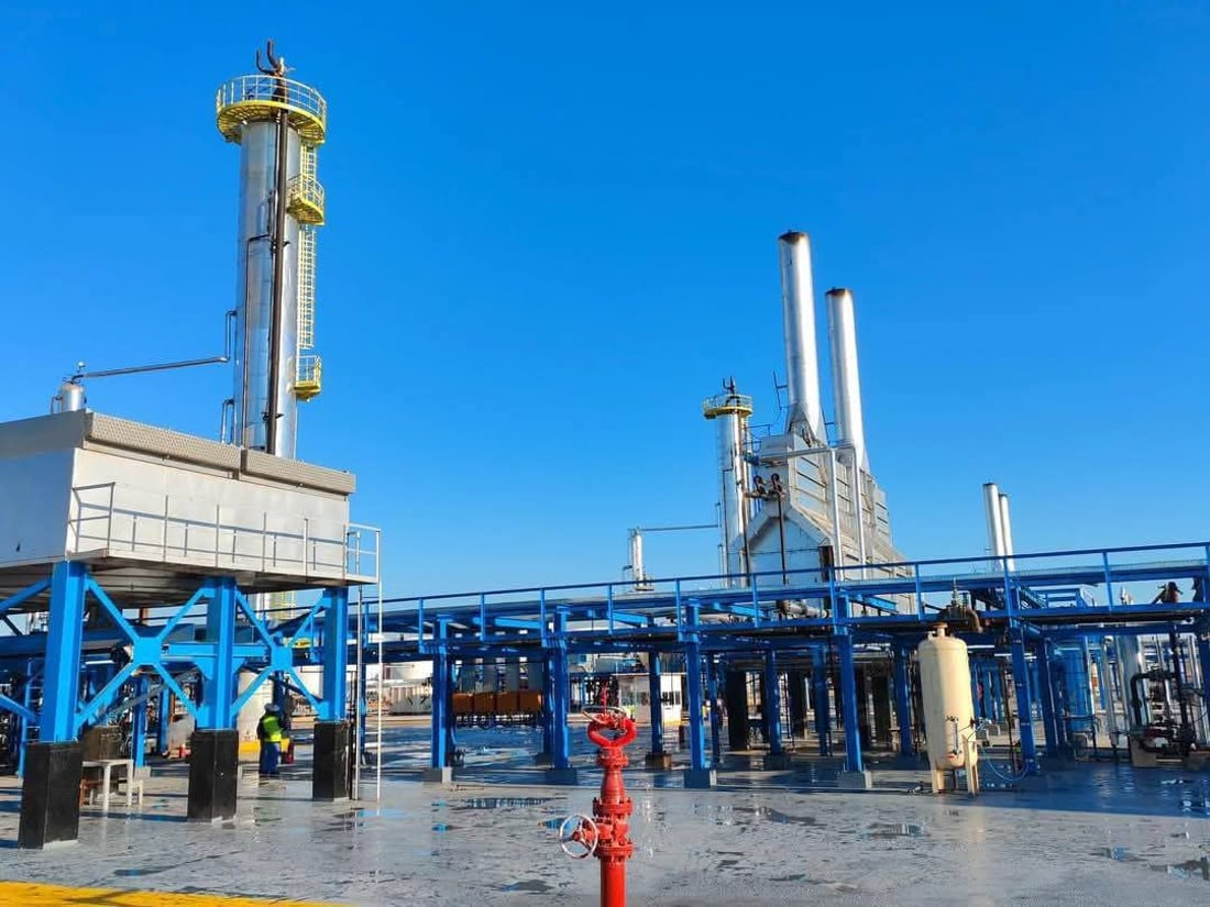 توانای پاڵاوگەی سینیە 10 هەزار بەرمیل بەرزکرایەوە