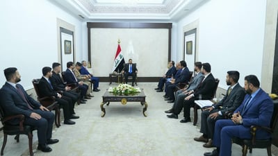 الزيدي يستقبل ممثلي الأطباء المقيمين الدوريين