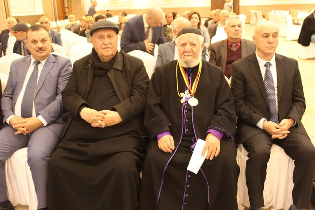 نينوى.. روند بولص رئيساً لاتحاد الأدباء والكتاب السريان (صور)