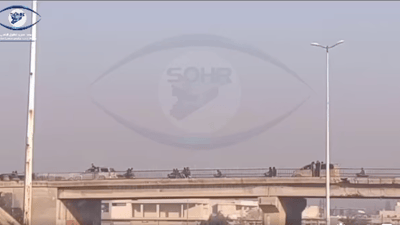 فيديو: قوات الجولاني تقترب من حمص وقطع الطريق بين دمشق و معقل عائلة الأسد