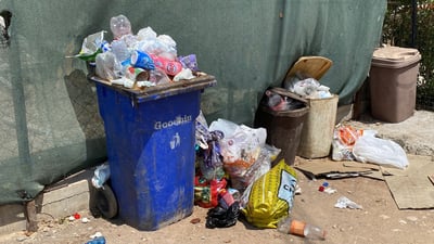 لە قەرەبووی کەسنەزان خۆڵ و خاشاک کۆبووەتەوە