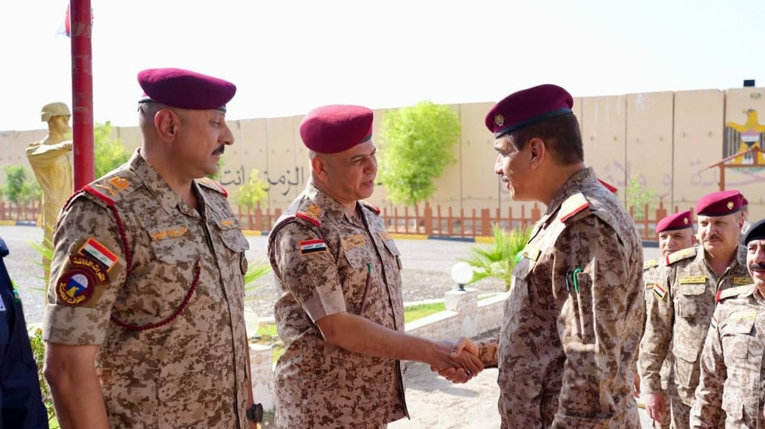 يار الله يصل إلى نينوى للوقوف على الأوضاع الأمنية بالكامل (صور)