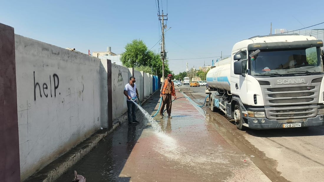 رۆژانە نزیکەی 18 قوتابخانەی كەركوك پاکدەکرێنەوە