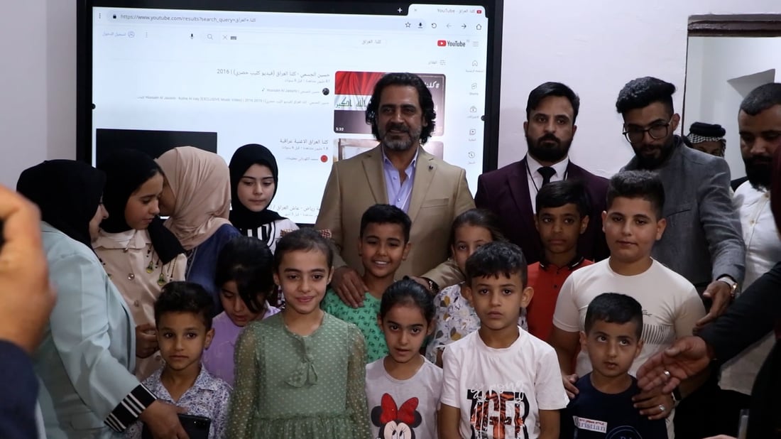 “البيت العراقي” يبدأ مشواره مع الأطفال في الكوت.. تكريت والناصرية قريباً