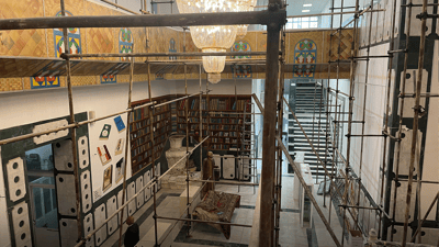 کتێبخانەی گشتی سلێمانی خۆی نوێ دەکاتەوە