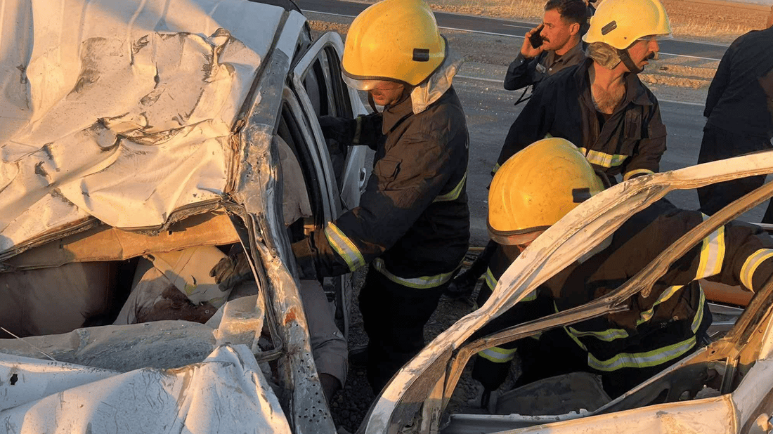 رووداوێکى هاتوچۆ چوار گیانلەدەستدانى لێکەوتەوە و دوو کەسیش بە سەختى بریندارن