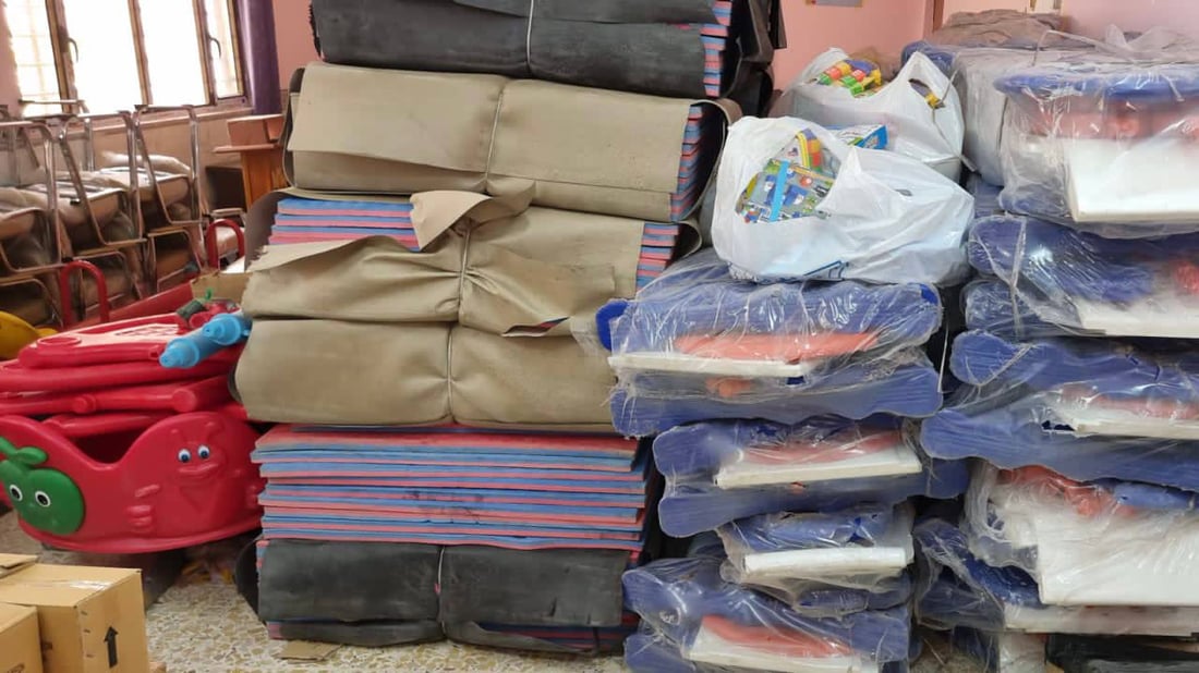 صور: عملاق النفط الروسي يوزع الألعاب على أطفال البصرة