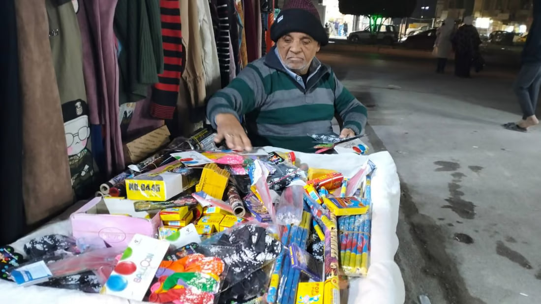 Photos: Fireworks sales spark debate in Baghdad