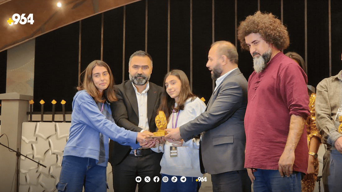 كچانی رۆژهەڵات خەڵاتەکانی فێستیڤاڵی شانۆی کەرکوکیان بردەوە