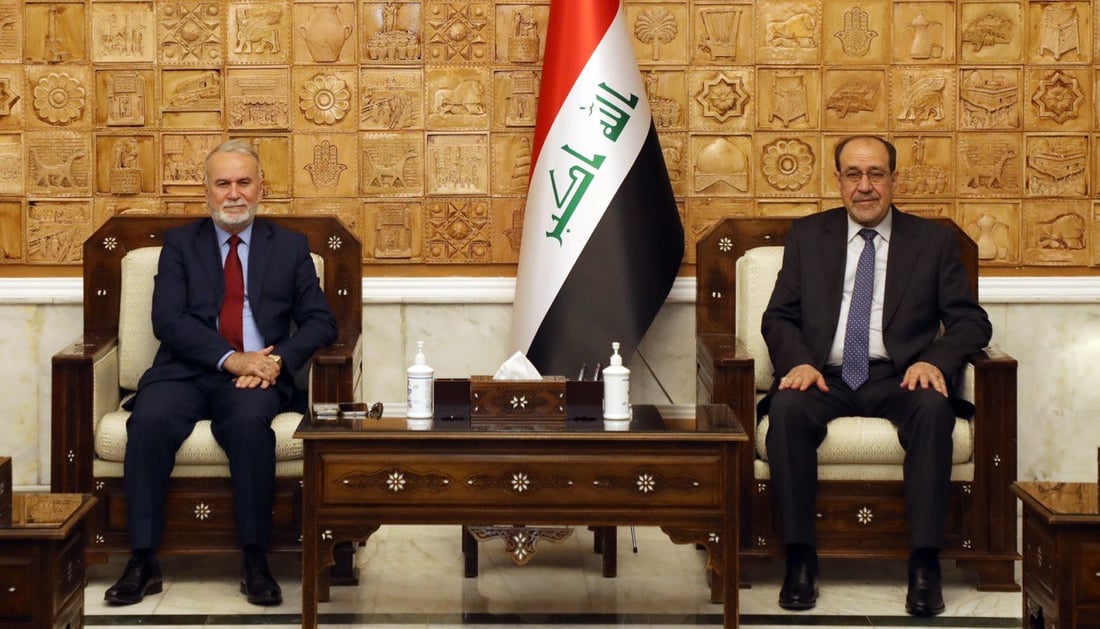 صور: محافظ بغداد في مكتب المالكي برفقة عدد من أعضاء مجلس المحافظة