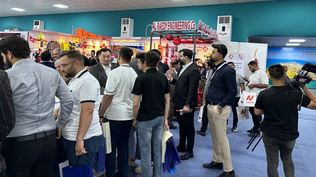 فيديو: أميركا والصين وإيران يستعرضون خبراتهم النفطية في معرض البصرة الدولي