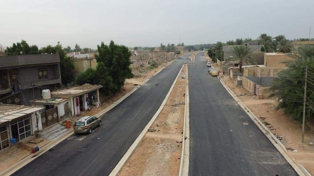 صور من الهندية: تبليط الحمداني اكتمل والأشجار على طول الجزرة حتى شارع طويريج