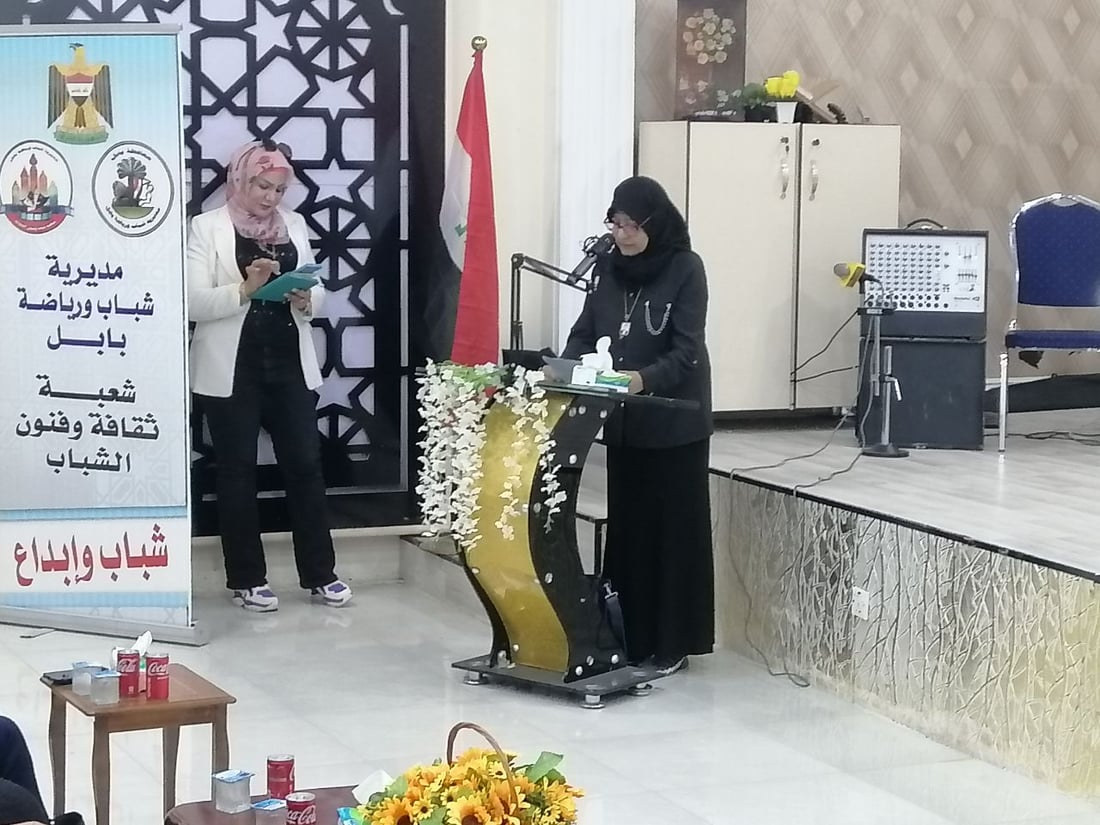 تكريماً لتشرين وغزة.. مسرح كربلائي صامت وأفلام وقصائد خلال مهرجان في الحلة (صور)