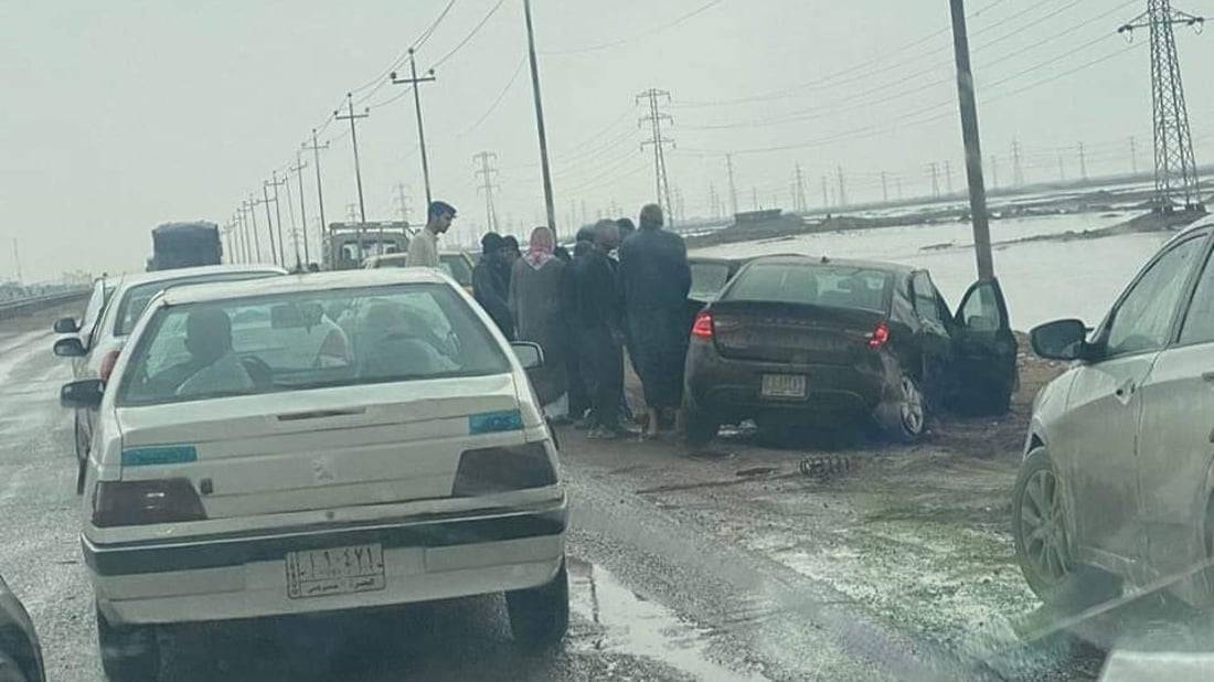 الفاو: “طريق الموت” يحصد حياة سائقين بعد تصادم بين “جارجر” و”أوباما”