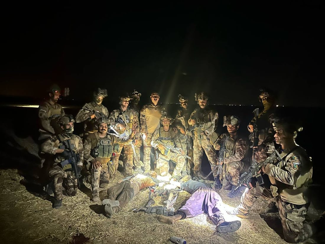 صور من أرض المعركة الليلية قبل قليل.. مقاتلو الجهاز سحقوا مجموعة أخرى