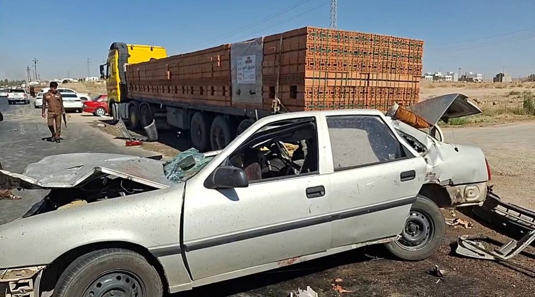 Four killed, five injured in traffic incident on Kirkuk road