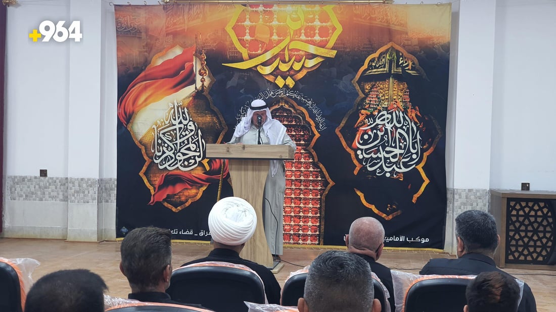 صور: 600 كم قطعها وفد من كربلاء إلى تلعفر لاستذكار عاشوراء وإدانة حرق القرآن