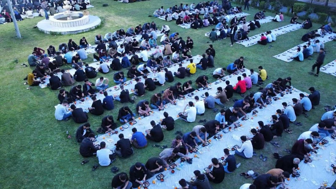 ئێواران خواردنی به‌ربانگ بۆ چوار هه‌زار خوێندكاری به‌شه‌ناوخۆییه‌كان دابین ده‌كرێت